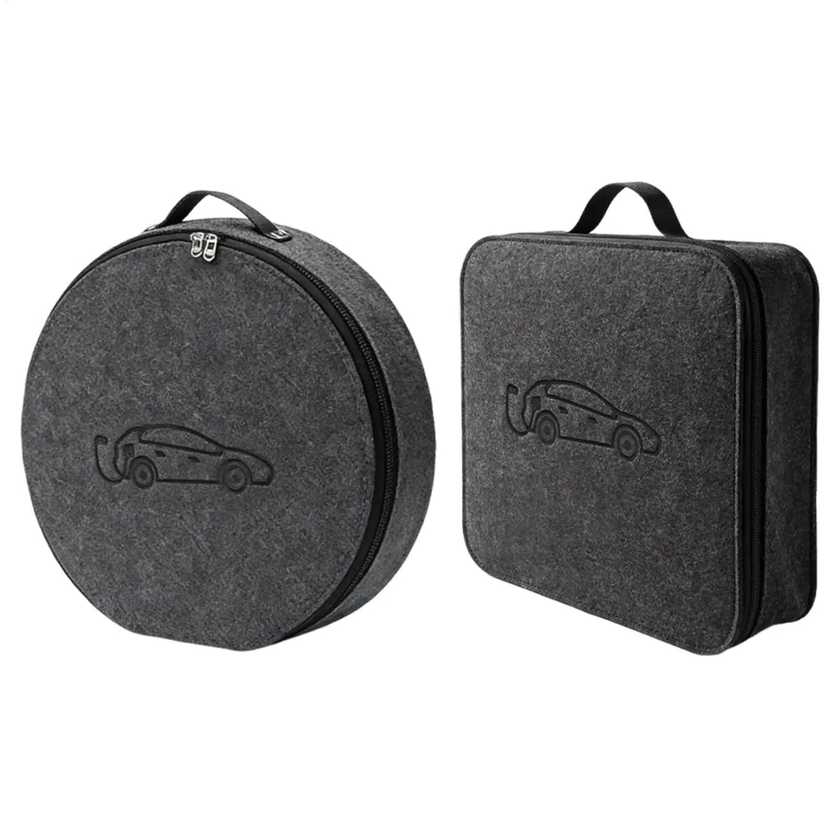 New Energy Vehicle Charging Gun Storage Bag Portable EV Charger Cable Bag Waterproof Auto EV Charging Jumper Storage Bag