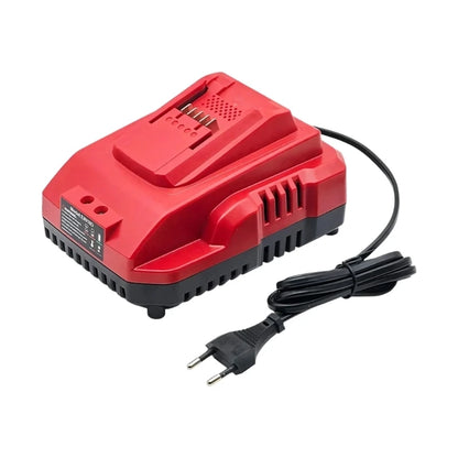 Home DIY Battery Chargers with EU Plugs Cord, 18V Lithium Charging Station, Vented Housing, and Slide in Dock for