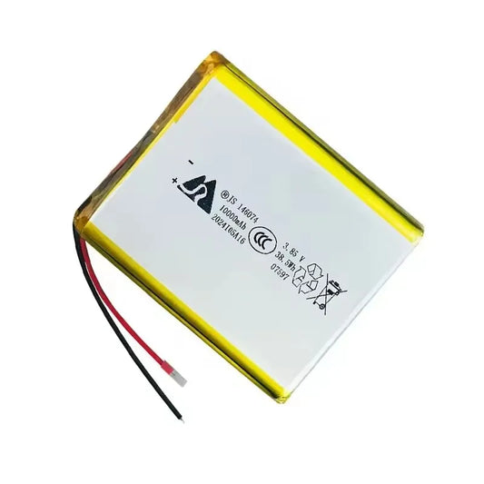 3.7V 10000mAh 146074 Lithium Polymer Battery 1376074 Lipo Li-Po Rechargeable Batteries for Diy Power Bank Laptop Hand Warmer