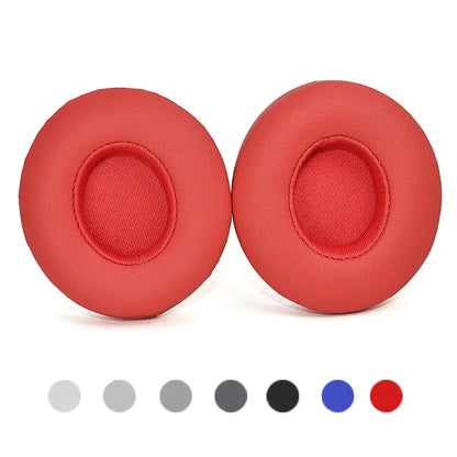 Ear Pads Noise Canceling Wireless Headphones Sponge Sleeve Comfortable Earmuffs Compatible for Solo 3 2.0 1 Pair 896C
