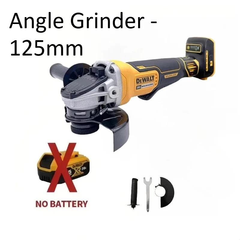 DEWALT Cordless  Angle Grinder Cutting Machine Grinding Polishing Machine Electric Diamond Cutting Grinder Power Tools