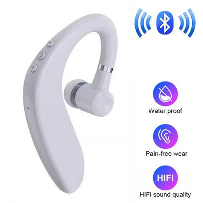 Handsfree Calling Headphones Comfortable Ear Hook For iPhone Xiaomi Huawei Phone 9D HiFi Stereo Sound Sport Business Audio Tools