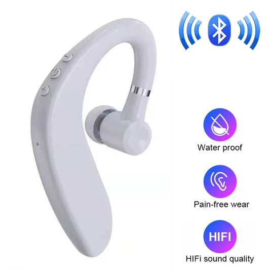 Handsfree Calling Headphones Comfortable Ear Hook For iPhone Xiaomi Huawei Phone 9D HiFi Stereo Sound Sport Business Audio Tools