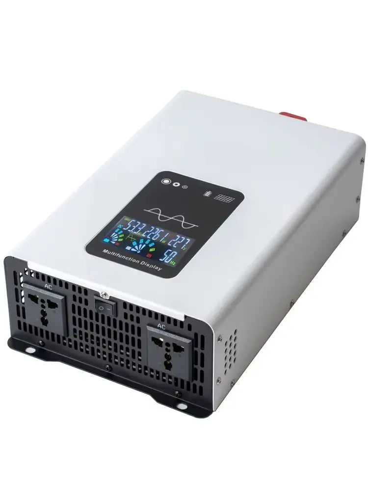12V 24V Pure Sine Wave Inverter 800W 1300W 1500W 2500W 3000W DC To AC 110V 220V Converter LCD Display Universal Socket