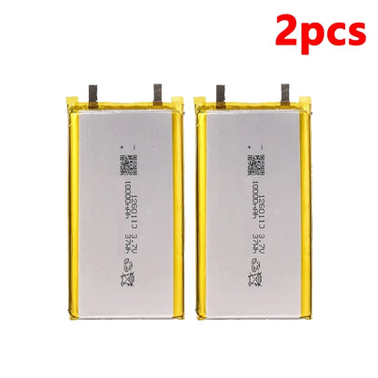 3.7V 10000mAh 1260110 Battery Lithium Polymer Batteries Lipo Li-Po Rechargeable Cells for Power Bank Laptop Camping Lights Diy