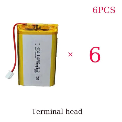 114065 Lithium Polymer Battery 3.7V 4000mAh Li-po Rechargeable Batteries for Power Bank Beauty Instrument Headphone Tachograph