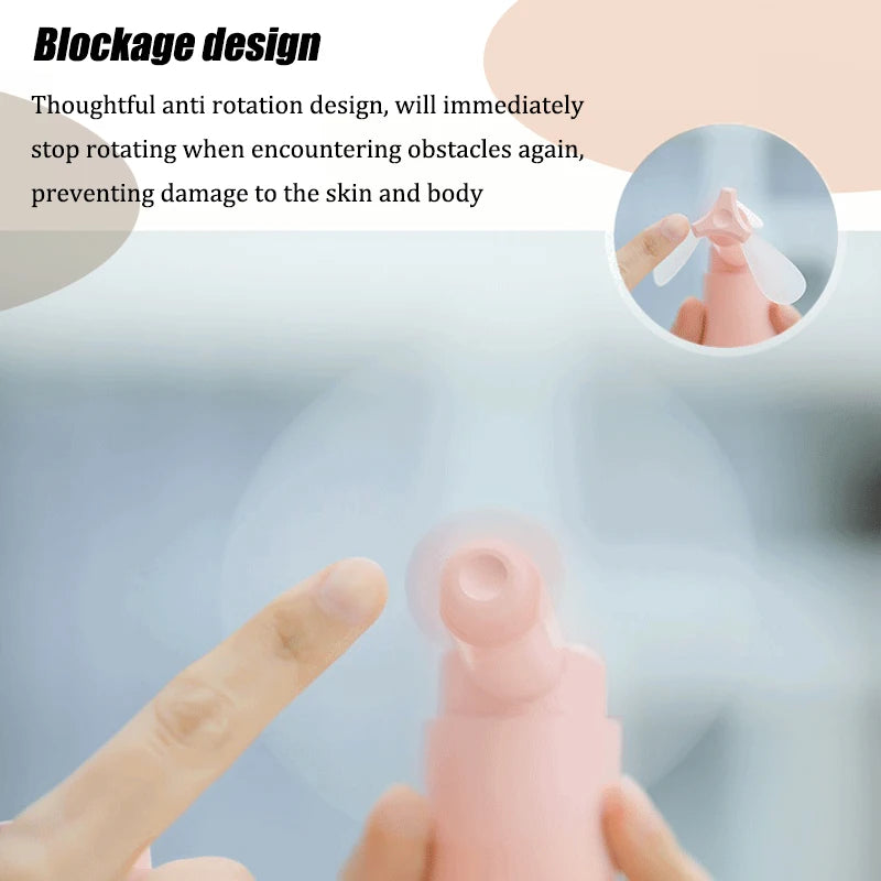USB Charging Small Fan, Portable Mini Fan, Foldable Outdoor Portable Fan, Suitable for Office, Travel, Camping, and Outdoor Use