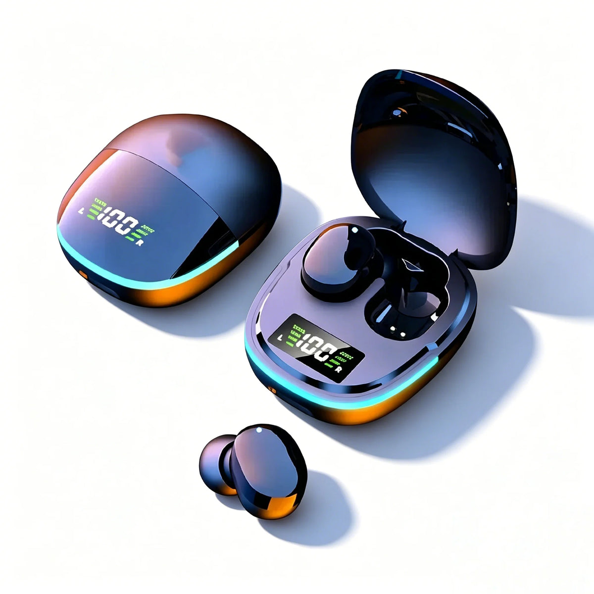 G9S TWS Earphones Wireless Bluetooth 5.3 Sport Headphones With Mic Stereo Earphone Noise Cancelling Earbuds For All Smartphones