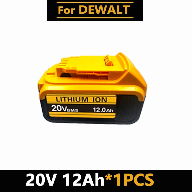 for DeWalt 18v 20V Lithium Ion Batteries 20V 12Ah DCB203 Li ion Battery Replacement DCB206 DCB205 DCB204 DCB200Power Tools