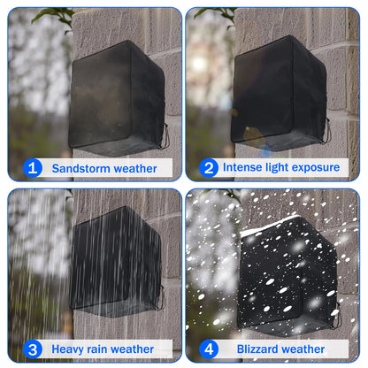 EV Charging Station Cover Oxford Waterproof Dust Electric Vehicle Charger Protector with Adjustable Zipper EV Charger Rain Cover