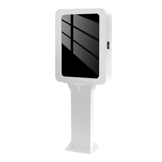 Electric Vehicle Charging Station Floor Stand Compatible With Most Chargers Lockable EV Charger Protective Box