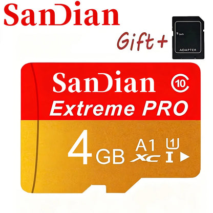 512GB 128GB 32GB Memory Card High-Speed Micro TF SD Card A1 SD Cards TF Cards High Performance for E-Reader/Security Camera/Phon