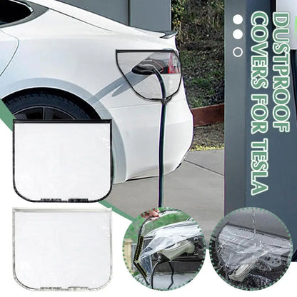 Ev Charger Plug Cover UniversalOutdoor Rainproof Protection Electric Car Energy Vehicles Accessories Dustproof New Coversfo U6Y3