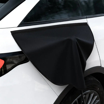 Magnetic EV Charger Port Cover - Durable, Weatherproof, UV & Snow Resistant, Heat Insulating for Electric Vehicles