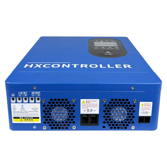 Solar Inverter 3200W 24VDC to 110V 220V AC Pure Sine Wave Inverter Bulit-in 100A MPPT Controller Off-Grid Power Converter