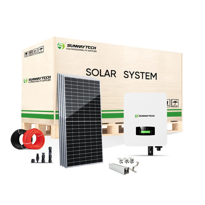 10 On Grid Tied Solar Power Energy System Home Solar Panel System On Grid 10000w