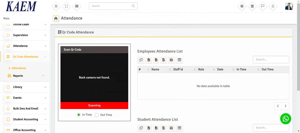 High End School Management Software System with customizations and third Party Software and hardware integrations