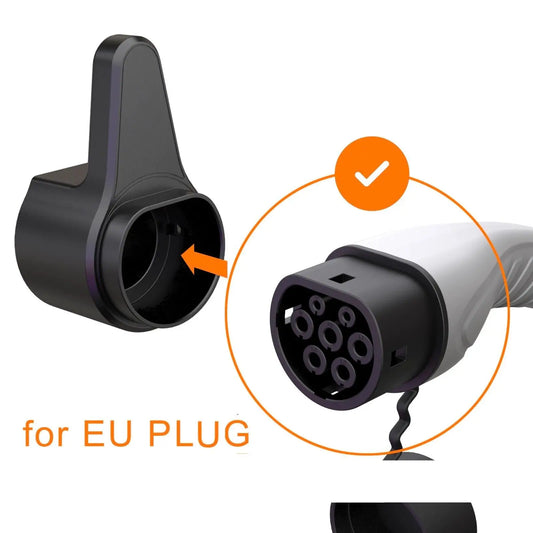 EV Charger Plug Holder Wall Mount Bracket Electric Car Charging Cable Plug Stand Extra Protection Wall Mounted Hanging Hook