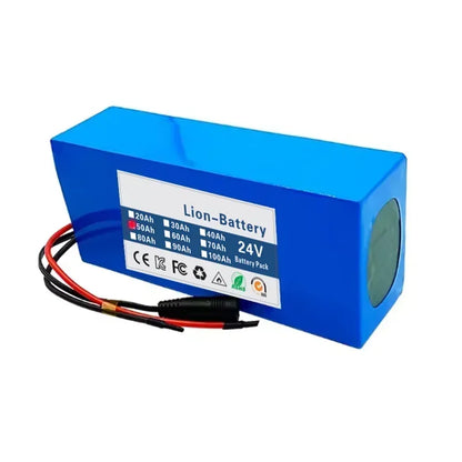 Battery Lithium pack 6s3p 24V 20Ah 30Ah 50Ah 18650 25.2v 20000/30000mAh Batterie Lithium-ion Avec Charger