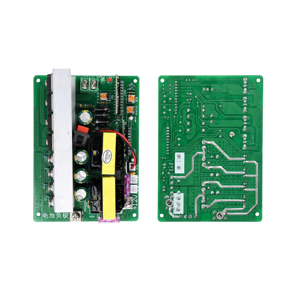 500W Inverter Module DC 12V to AC 220V Step-Up Converter with Switch and Fan Interface Supports Projectors Rice Cookers