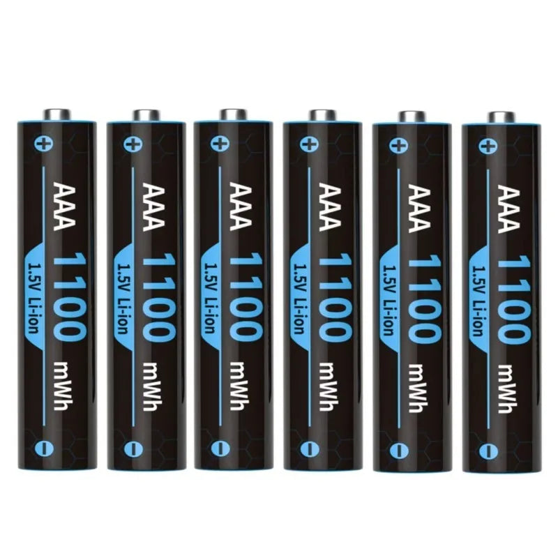 1.5V AA/AAA Lithium Battery LED Light Display Charger Intelligent Storage Charging Integrated Lithium Battery Charger