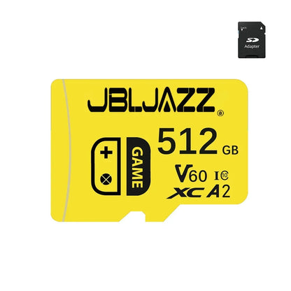 512GB Memory Card Original Micro SD Card SD Flash Cards High Speed Memory Sd Cards UHS-1 Class 10 Storage Card for PC/Smartphone