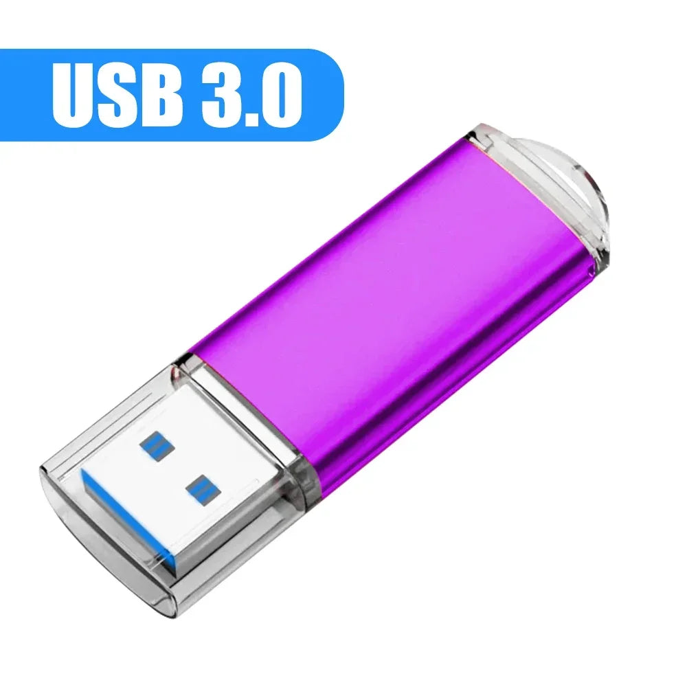 3.0 USB flash drive 64GB metal pen drive suitable for computers with 8GB 16GB 32GB 128GB flash cards high-speed memory stick