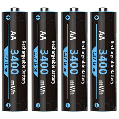 1.5V AA/AAA Lithium Battery LED Light Display Charger Intelligent Storage Charging Integrated Lithium Battery Charger