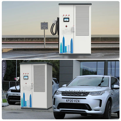 240KW Commercial EV DC Charger Rapid Charging Station for Electric Vehicles Public Parking Highway Rest Areas