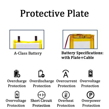 1260110 Battery 10000mAh 3.7V High Power Polymer Lithium for Power Bank GPS High Capacity 100% Real Capacity Lithium Batteries