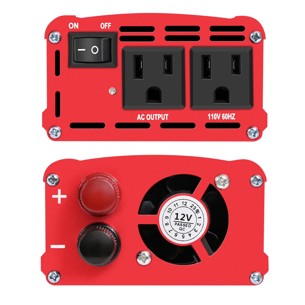 Inverters 12V,  24V 60HZ 600W 1500W 2000W 2500W, portable vehicle-mounted household frequency converter, universal socket