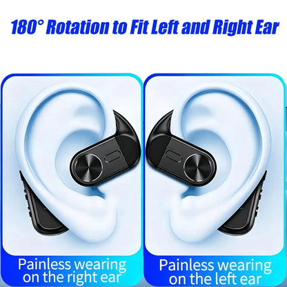 Wireless Bluetooth Headphones With Microphone Earphone Air Conduction AI Intelligent Noise Cancelling Handsfree Talk Headset