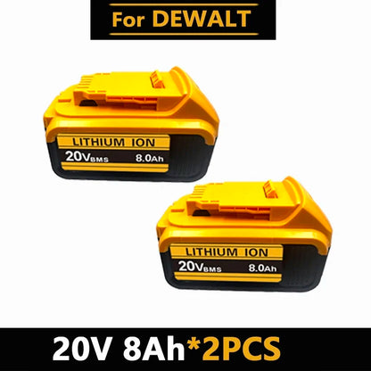 for DeWalt 18v 20V Lithium Ion Batteries 20V 12Ah DCB203 Li ion Battery Replacement DCB206 DCB205 DCB204 DCB200Power Tools