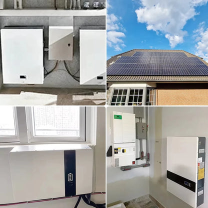 Whole Set Solar System 5000W 6000W Solar Power 230V With WIFI MPPT Inverter For House Use Customize
