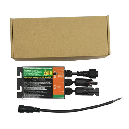 ELECT-180W Solar Microinverter Solar Grid Tie Inverter Waterproof Pure Sine Microinverter DC30V Input 230V