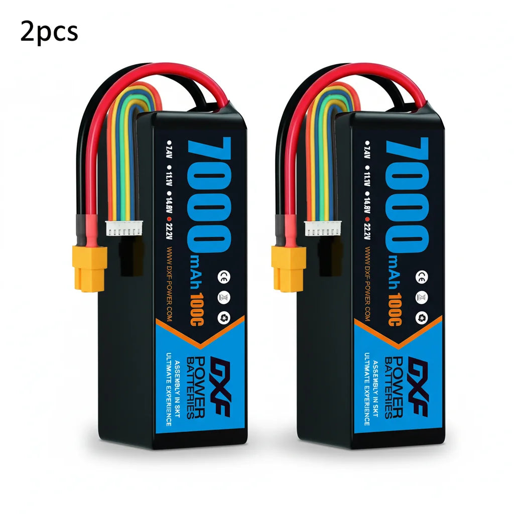 Batteries Lipo 7.4V 11.1V 15.2V 14.8V 22.2V 2S 3S 4S 6S 5200Mah 7000mAh 9200mAh 10000mAh for RC Car Truck Evader BX Truggy