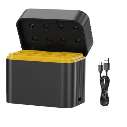 1.5V AA/AAA Lithium Battery LED Light Display Charger Intelligent Storage Charging Integrated Lithium Battery Charger