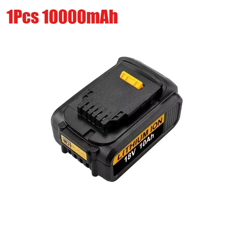 18V 6.0Ah/10.0Ah DCB200 MAX Lithium Battery 18650 for Dewalt DCB606 DCB209 DCB182 DCB205 DCB206 Power Tool Rechargeable Battery