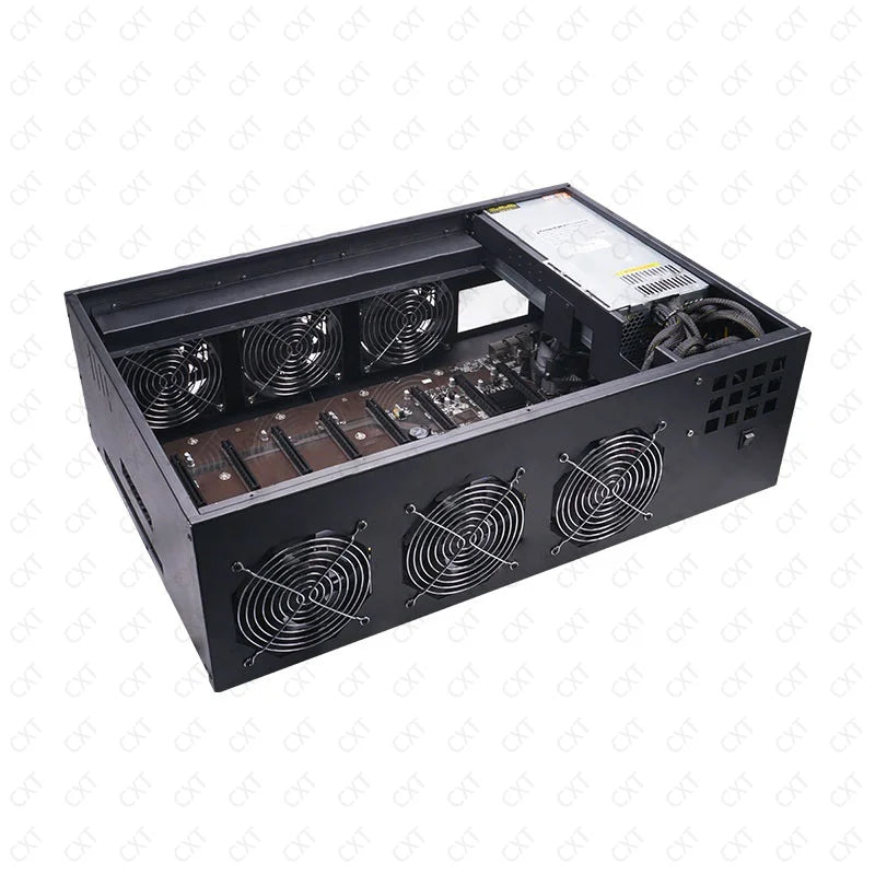 8gpu Pc case Gaming 2022 8 Cards 2060 Super 8gb Gpu 857s Gpu Server case for Sale