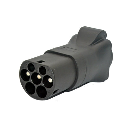 Type2 EV Charger Adapter EVSE IEC62196 Plug Adaptor For RV Camper Electric Scooter External Charging Socket AC 220V
