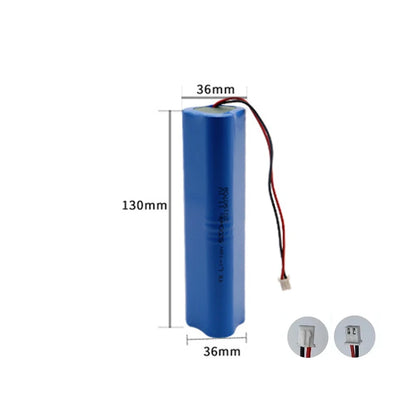 11.1V 3S2P Rechargeable Lithium Battery Pack 12.6V for LED Emergency Light CCTV Camera Audio Backup Battery