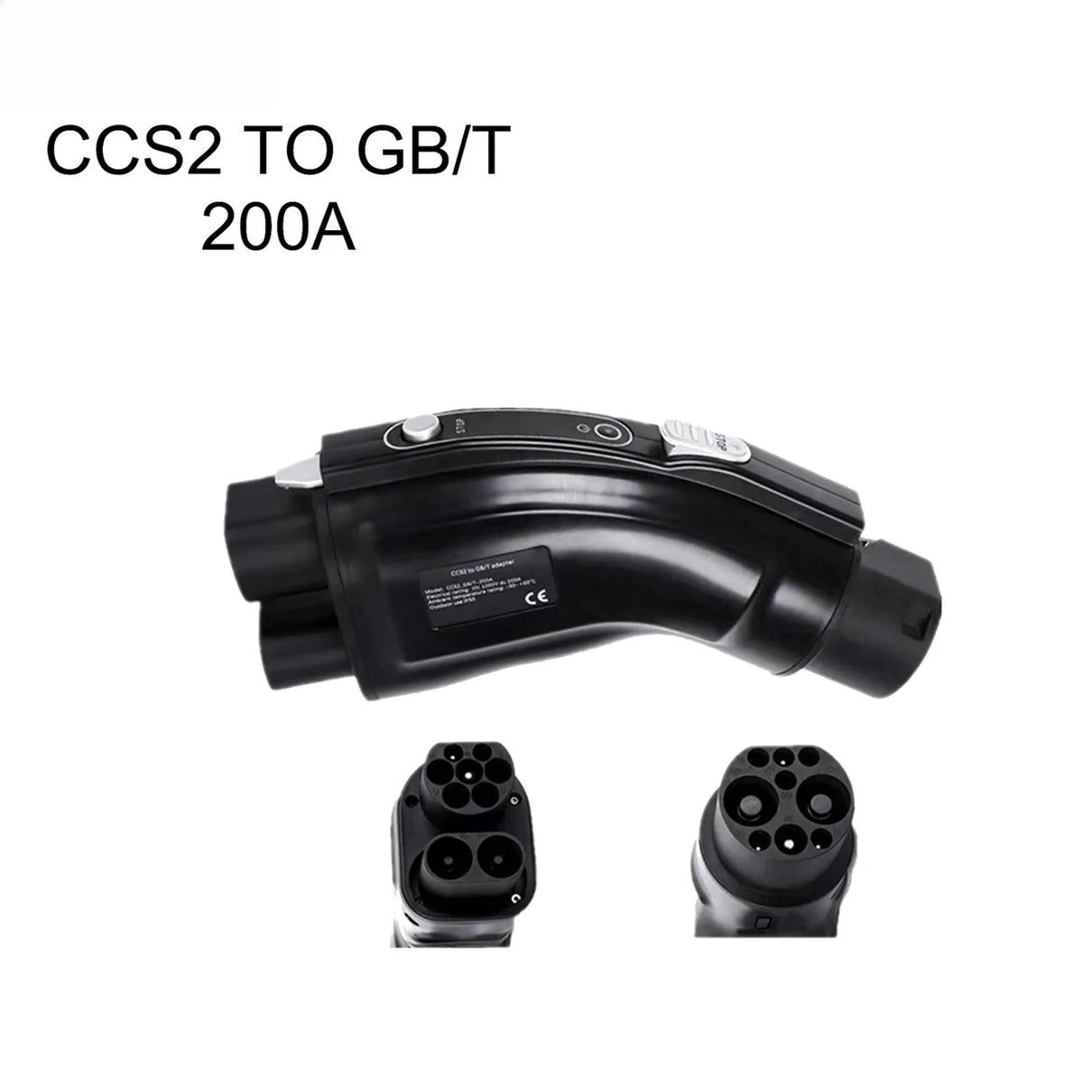 New 200A Electric Vehicle CCS2 to GBT DC Fast Charging Adapter CCS1/CCS2 GB/T EV Charger Adaptor Car Connector