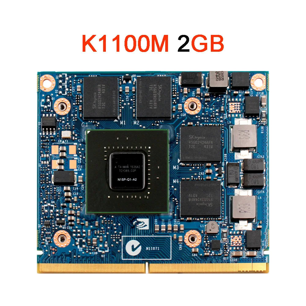 Quadro K610M 1GB K1000M K1100M K2000M K2100M 2GB Video Card K610 K1000 K1100 K2000 K2100 For iMac A1311 A1312 2010 2011