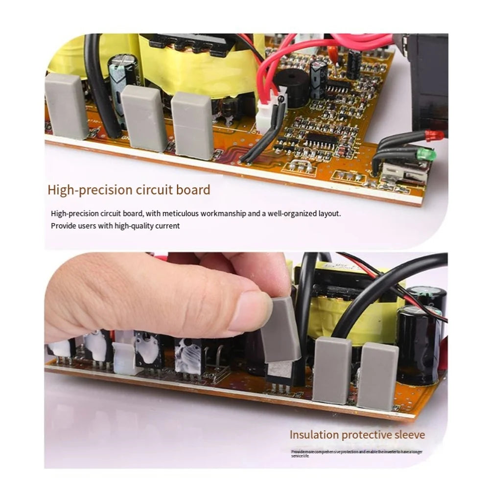VELIF-Multifunctional Power Inverter 12V DC To 220V AC Inverter Vehicle-Mounted Voltage Inverter