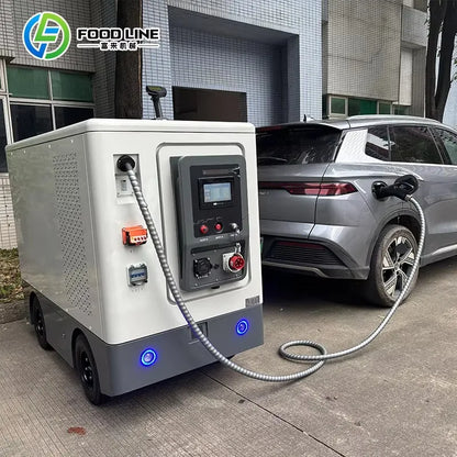 Mobile Energy Storage System Portable Power Station Fast Charging Backup Battery for Outdoor Emergency EV Charging Use