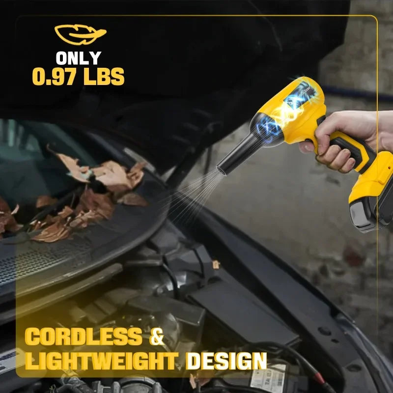 Power Tools Accessories for Dewalt 20V Battery Brushless Electric Turbo Jet Gun Handheld Fan Computer Keyboard Cleaning Tools